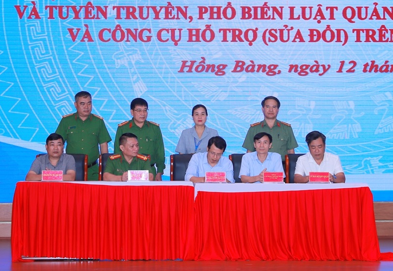 Quận Hồng Bàng triển khai mô hình “Quản lý, giáo dục, giúp đỡ người chấp hành xong án phạt tù trở về địa phương tái hòa nhập cộng đồng”